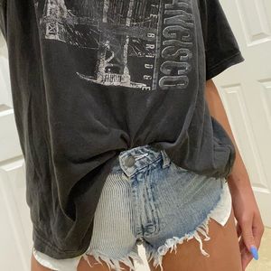 carmar pin stripe shorts